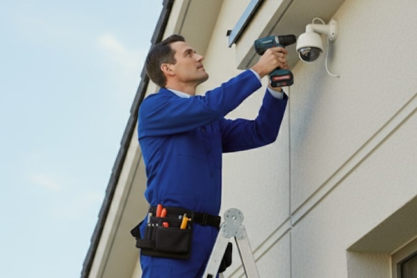 Установка видеонаблюдения