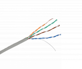 Кабель UTP CAT 5E 4X2X0,50 CU PVC ВНУТРЕННИЙ (МЕДНЫЙ)