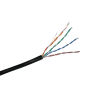 Кабель UTP CAT 5E CU 4x2x0,50 CU PE ВНЕШНИЙ (МЕДНЫЙ) ЧЕРНЫЙ,бухта 305 м