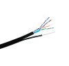Кабель FTP CAT 5E CU 4x2x0,50 CU PE ВНЕШНИЙ С ТРОСОМ (МЕДНЫЙ)