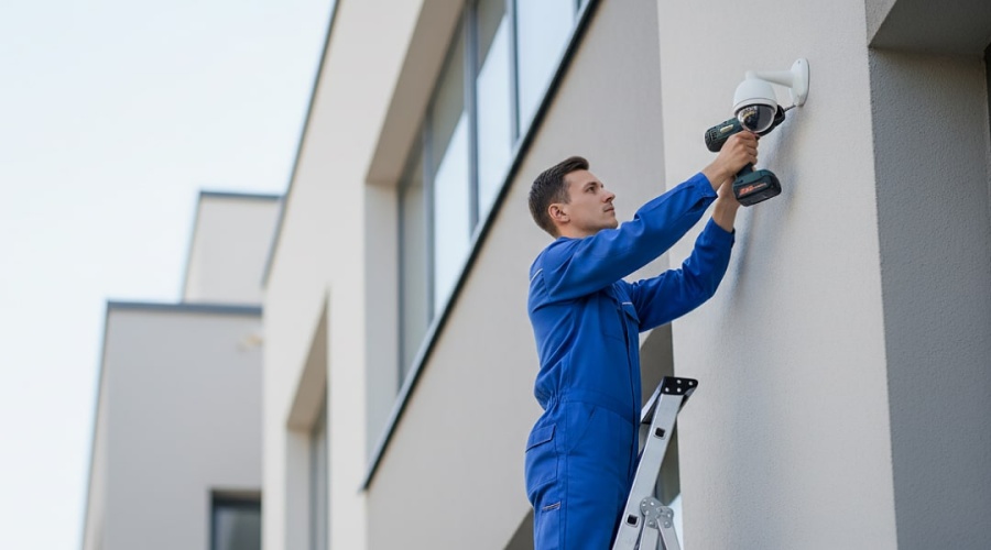Монтаж систем видеонаблюдения