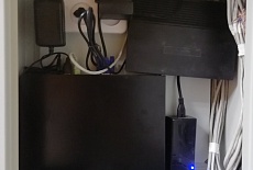 Монтаж IP видеонаблюдения в столовой