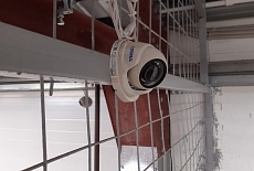 Монтаж системы IP видеонаблюдения на производстве НПО "Сады России"