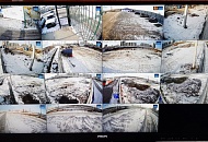 Монтаж IP наблюдения по периметру строительной площадки РМК-Арены