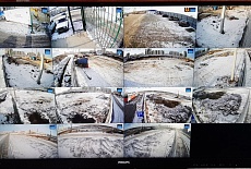 Монтаж IP наблюдения по периметру строительной площадки РМК-Арены