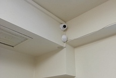 Монтаж IP видеонаблюдения в столовой