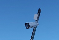 Монтаж IP камер разрешением 4К, активным сдерживанием, с искусственным интеллектом