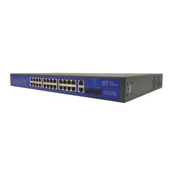 Коммутатор ST-S240POE, (2G/2S/400W/AB) (ВЕРСИЯ 2)