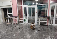 Монтаж турникетов PERCo на ФОК с. Долгодеревенское