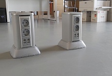 Комплексный монтаж слаботочный систем в офисе строительной компании