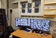 Монтаж системы IP видеонаблюдения в домах по адресу ул. Лесопарковая, д. 7Д, 7Е